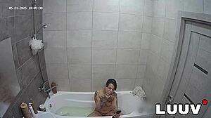 I'm tattooed Emily filming amateur reality on private video call