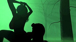 Brutal clown orgy unleashes monster cocks on big tits for cum facials