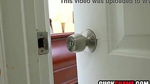 I caught wife Leana cheating cuck style!