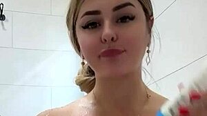 milf wife huge natural tits masturbates poolside craving two monster cocks at once