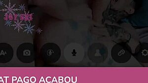 Novinha from Curitiba takes two monster cocks bareback double vaginal no condom begged for it