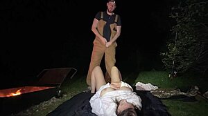 wanna watch this dirty milf wife get her pussy licked then ride cock at the ranch?