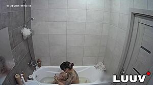 I'm tattooed Emily filming amateur reality on private video call