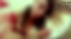 brunette vomits spits rough on monster cock tits