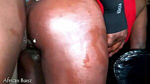 nigerian fat ebony slut assfucked hard by burkina faso man anal toys collection