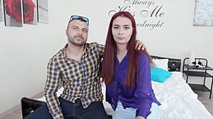 hey husband digs watchin scyley jam's stranger ass fuck creampie show