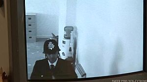 Kat gets her holes inspected by UK customs