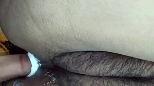 sexy girlfriend takes her first dirty anal ride on homemade video