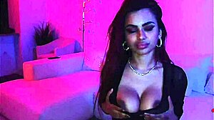 Numi Zarah's Exotic Indian Tits and Fat Juicy Ass Bareback Ride