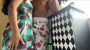 wife's friend drops panties and begs stick it deep in my pussy now?