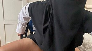 Arab Stepmom's JOI Teases Huge Cock Craving Milf