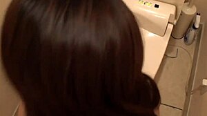 sexy japanese bbw milf in underwear gets creampied with huge saggy tits