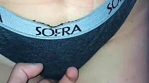 i cant stop fingering this sexy latina's cute little belly button close up