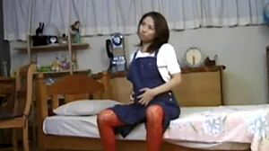 pregnant petite asian milf in lingerie clothes ripped during group pussy fuck cumshot?