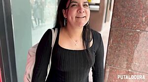 torbe catches shy fat latina salome posing then fucks her raw in hotel room