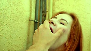 hot chick with big tits blows vlogger in hall then home fuck?