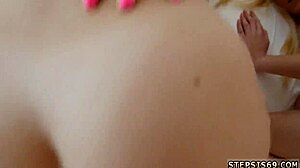 teens fight over pov webcam dildo in taboo threesome catfight