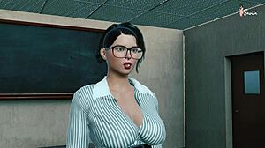 Indian milf tempts stepson with curvy tits during rough exam-pass reward fuck