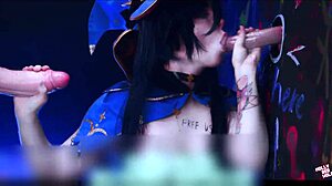 Astrologer Mona Glory Hole Fetish: Sloppy Blowjob, Cowgirl Ride, Creampie In Toilet Cosplay 4K!