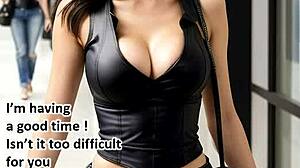 dude hits midlife crisis chapter 2 dreaming ai joi leather babe blowbang orgy at work