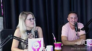 Tati Weg Bruna Carlos Sheer Red Casting Compilations