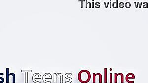 stunning british teen fucks toy cums hard party