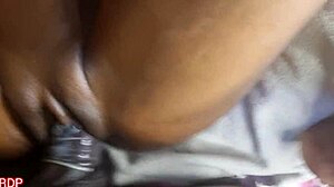 Rip clothes off big-tit squirter for creampie doggystyle pounding!