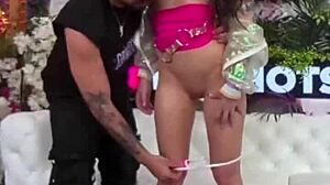 Tiny sage hunter gags deep on nade nasty's cock rimming his ass submissive