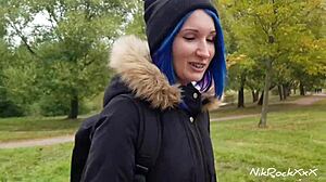 i spot cute street girl bent over ass up then fuck her tight pussy in hotel quickie