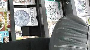 tight ass close-up tease builds unbearable tension