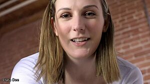 my strap-on dwarfs your tiny dick clara dee pegs you pov