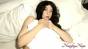 Creampie my fat ass after shower bully roleplay with nephew's foe