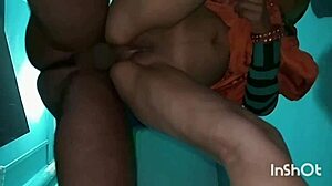 brother-in-law fucks moaning sister-in-law standing up