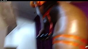 home alone i shake my ebony ass teasing you to lick