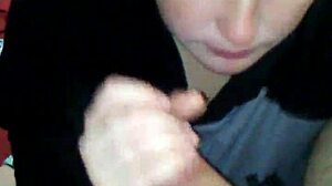 Pretty Blonde Delivers Impressive Oral Performance