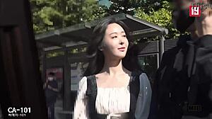 Korean slut picked up on street for bent over doggystyle casting