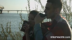 Private Vikalita Drains Massive Load Onto Young Face