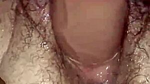 BBW Milf's Hairy Pussy Fisted to Gushing Squirts!