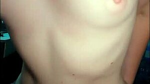 Skinny Redhead Neighbor Petite Tits Ride Cowgirl To Mutual Orgasm In Homemade Fuck