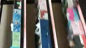 tight ass close-up tease builds unbearable tension