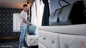 STEPMOM BONDAGE ANAL SLAVE WHIPPED BY STEPSON AND TEEN