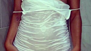 wanna watch me finger my wet pussy in shower before bath time?