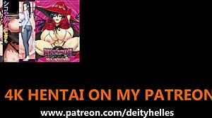 saeko busujima gets rough creampie pussy fuck in 4k deityhelles hentai parody 😈💦