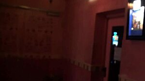 a tourist ventures inside pascha club in koln cologne germany