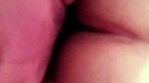 Romina's big cock bends straight guy over for anal moans