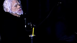 Negro Top Oficial Pounds Hard in Sheer Red Lingerie