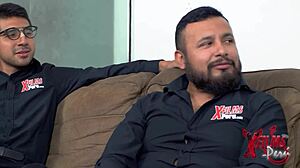 redhead venezuelan slut auditions two peruvian newbies deep