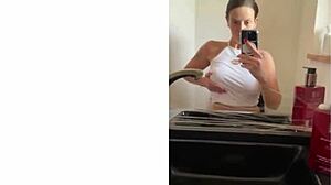 worship my big tits and lick these feet little foot boy