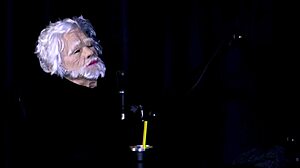 Negro Top Oficial Pounds Hard in Sheer Red Lingerie