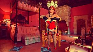 pov granny carmen claus cheats with elf santa interrupts